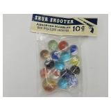 Vintage NIP 10 Cent SHUR SHOOTER Assorted Marbles