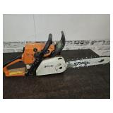 STIHL MS 230 Gas Powered Chain Saw Works 14"