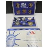 2006 US Mint Proof State Quarters Coin Set
