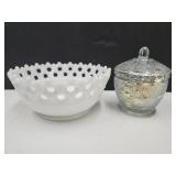 8" W Westmoreland & Vintage Candy Dish