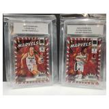Two 2025 Donruss Net Marvels Lexie Hull & Aliyah