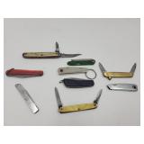 Pocket Knife Lot Some May Need Work