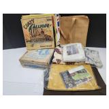 Vintage Albums, Table Clothes, See Condition