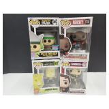 4 FUNKO POPS Zombie Bart+ UNKNOWN IF COMPLETE