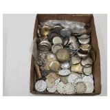 LG Lot VTG Pocket Watch, Cases Backs Backs, Dials+