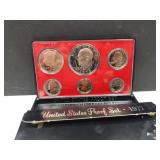 1977 UNC US Mint Proof Coin Set