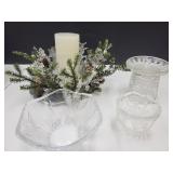 Angels of Peace Gorham Lot, Candle Bowl +