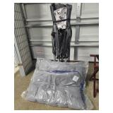 New  Folding Pop Up  Cot with Mattress Pad