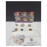1988 UNC US Mint Proof Coin Set