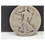 1918 Walking Liberty Silver Half Dollar Coin