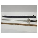 Double Edged Sword w/Sheath SEE SIZE