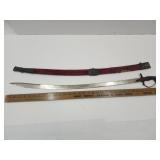 Sword w/Sheath Made In India SEE SIZE