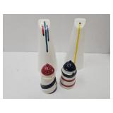 Artist Paint Drip Shakers & Mini Light Houses