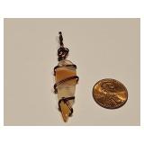 Handmade Copper Wire Wrap Pendant