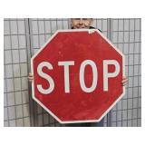 30" Metal Stop Sign