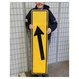 Metal ARROW Sign 12" x 48"