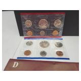 1984 UNC US Mint Proof Coin Set