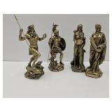 VTG Greece Alabaster Statues Hand Made