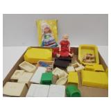 Vintage Marx Dollhouse Furniture