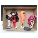 Rainbow High, Twens Cherry,Omb, Spice Baby Dollls
