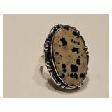 Dalmationite Ring Sz 6.5