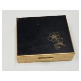 Antique  Lovely  Black Compact