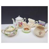 Lot of Vintage Pitchers,Creamers, Czech+Some Chips