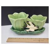 Beautiful Vintage McCoy Planter w/Bird