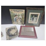 Stevenson Book, Paul Peel Print & Picture Frames +
