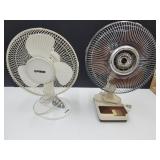 2  Fans Cool Time & Optimus Oscillating Fans