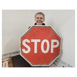 ROUTE 66 California STOP Sign  Reflector Buttons