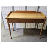 Oak Desk  Top Lifts for Storage 42 x 20 x 30"h