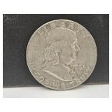 1962 D Silver Franklin Half Dollar Coin