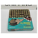 Vintage Brown Bear  9mm   50 RDS Gun Ammo