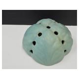 Van Briggle With Makers Mark Flower Frog  4"w