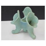 Van Briggle Pottery Signed  Footed Flower Frog 5"