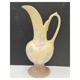 14" h Hull Pottery Magnolia Ewer