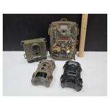 4 Trail / Field Cameras UNTESTED