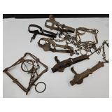 Lot of 7 Hunting Traps