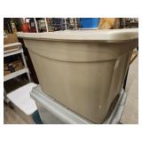 18 Gal  Tan Sterilite Storage Tote