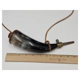 Black Powder Horn 9 1/2"