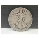 1944 S Silver Walking Liberty Half Dollar Coin