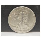 1942  Silver Walking Liberty Half Dollar Coin
