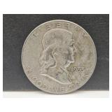 1953 D Silver Franklin Half Dollar Coin