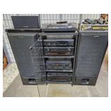 Pioneer Stereo w Cabinet & Speakers NO SHIPPING