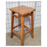 14 x 29" Wood  Bar Stool