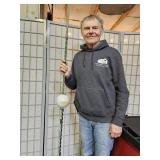 Lightning Rod with Glass Ball 70" high