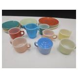 Akro Agate  Dishes  1 Chip on Creamer