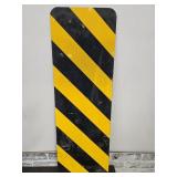 12x36" Metal Caution Sign