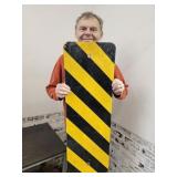 WARNING / CAUTION Metal Sign 12" x 36"